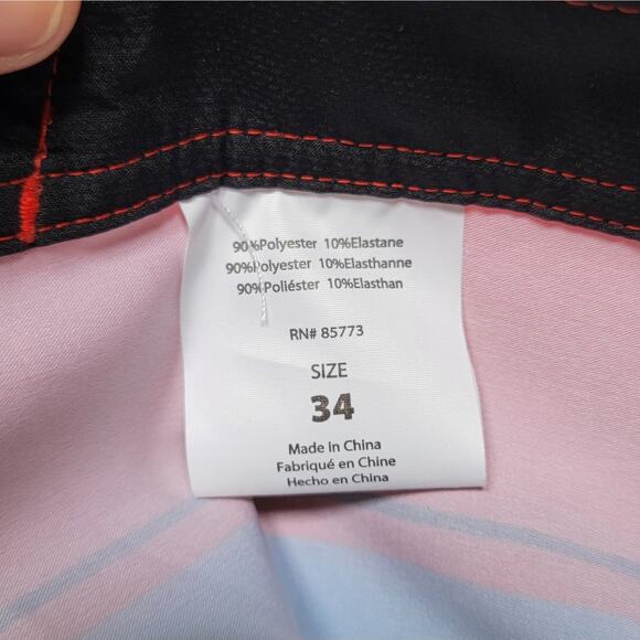 NWT O'Neill Hyperfreak Heat Stripe Boardshorts - Picture 3 of 7